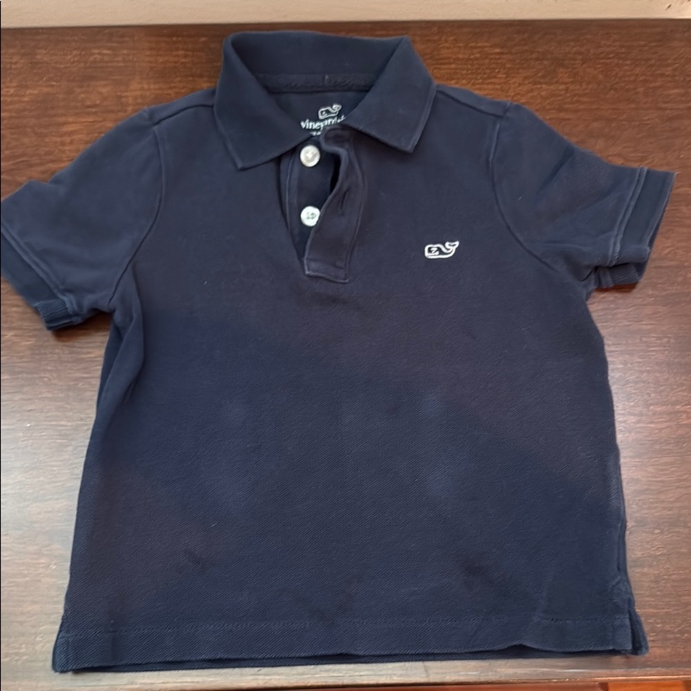 Vineyard Vines Blue Polo Shirt Classic Style